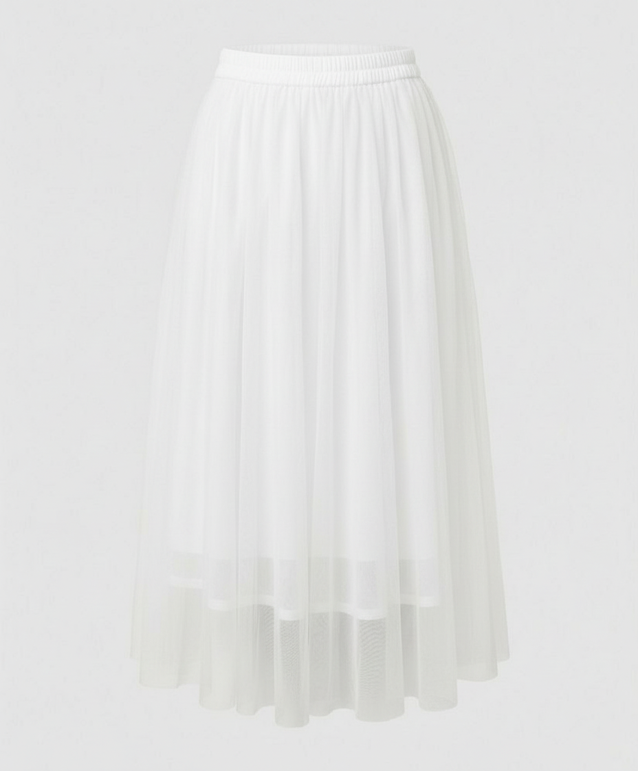 Selena | Elegant High-Waisted Ankle-Length Maxi Skirt 5