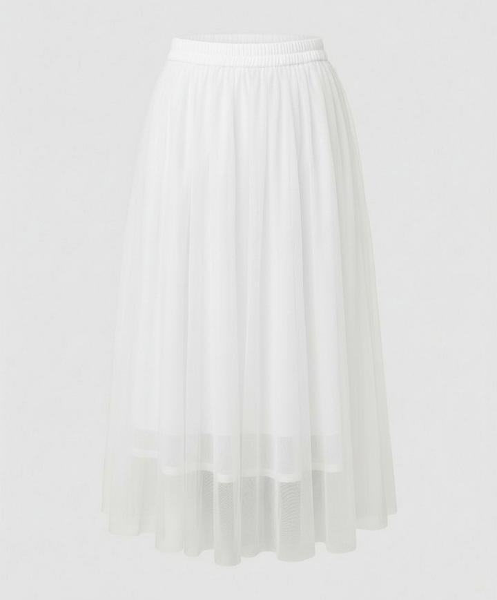 Selena | Elegant High-Waisted Ankle-Length Maxi Skirt 5
