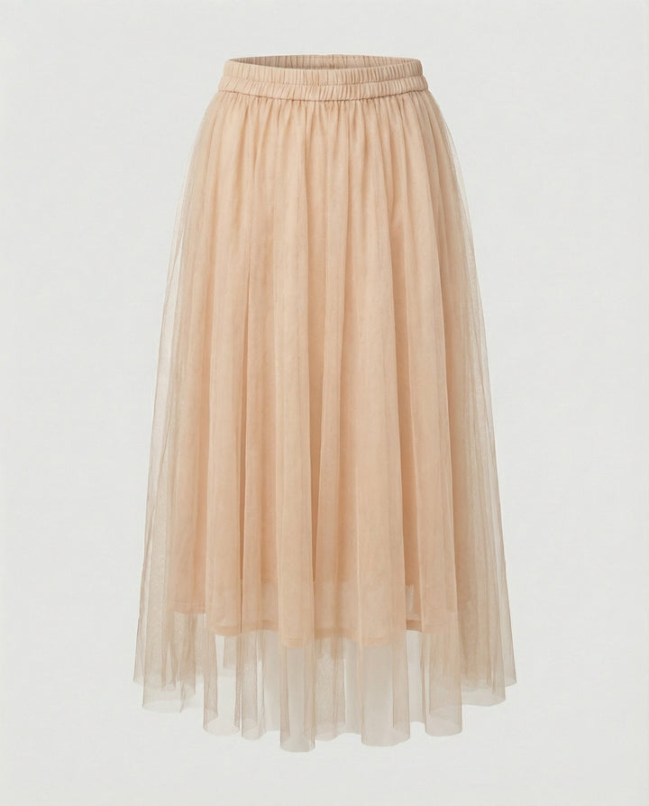 Selena | Elegant High-Waisted Ankle-Length Maxi Skirt 8