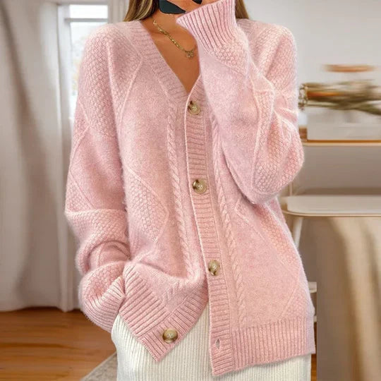 Selene | Breathable And Elegant Cotton Cardigan 1