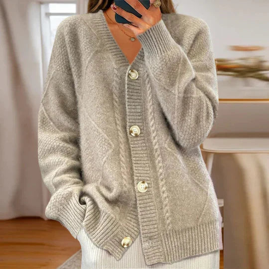 Selene | Breathable And Elegant Cotton Cardigan 3