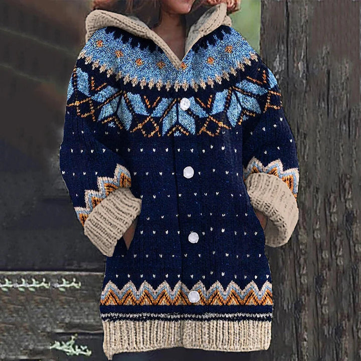 Selina | Warm Women's Cardigan with Elegant Pattern 1