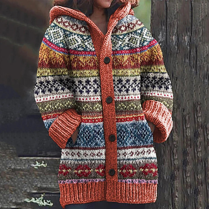 Selina | Warm Women's Cardigan with Elegant Pattern 3