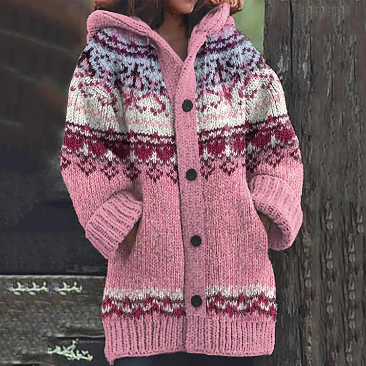 Selina | Warm Women's Cardigan with Elegant Pattern 4
