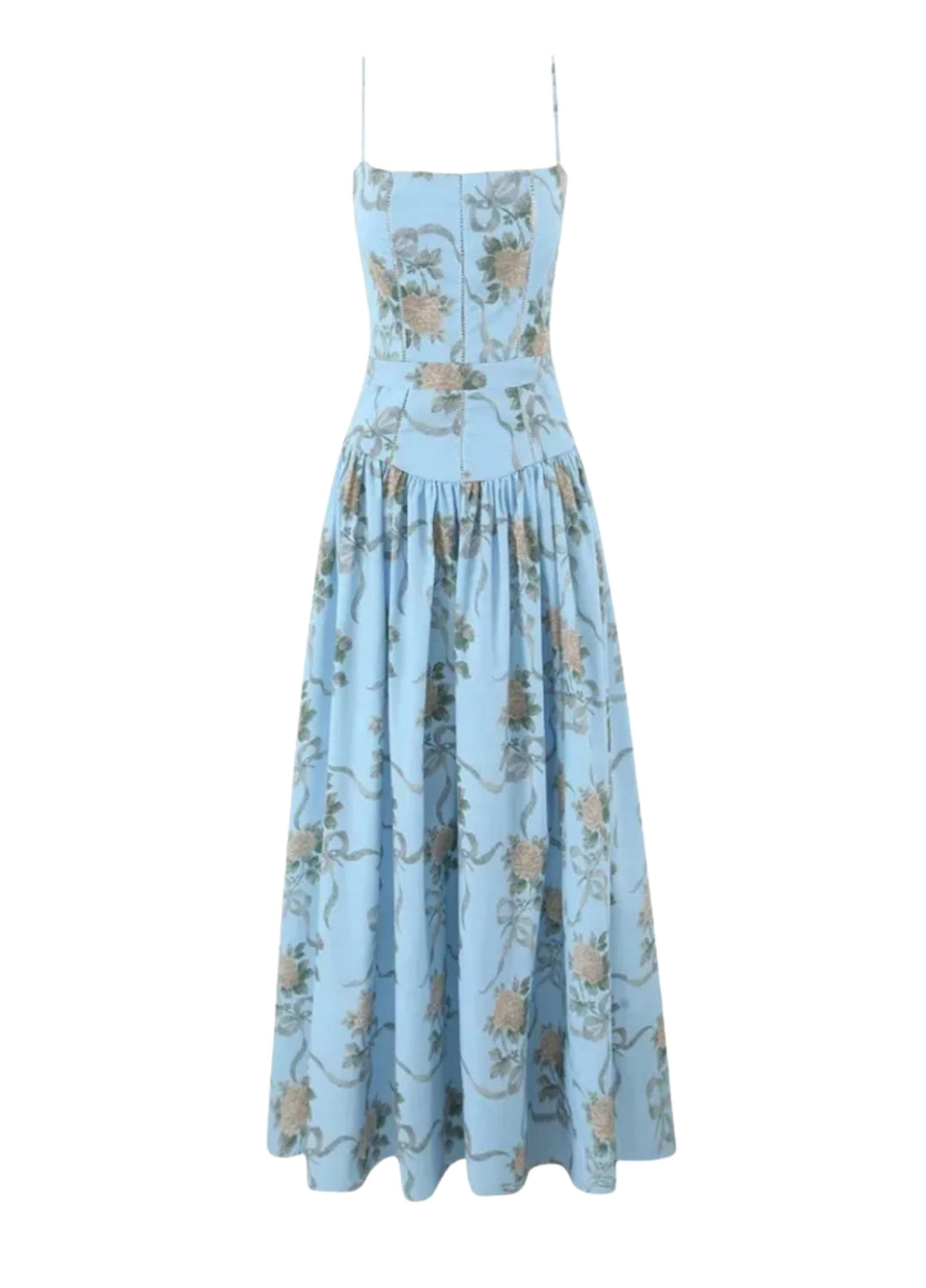 Seraphina | Elegant Floral Midi Women's Dress for Wedding Guests 8