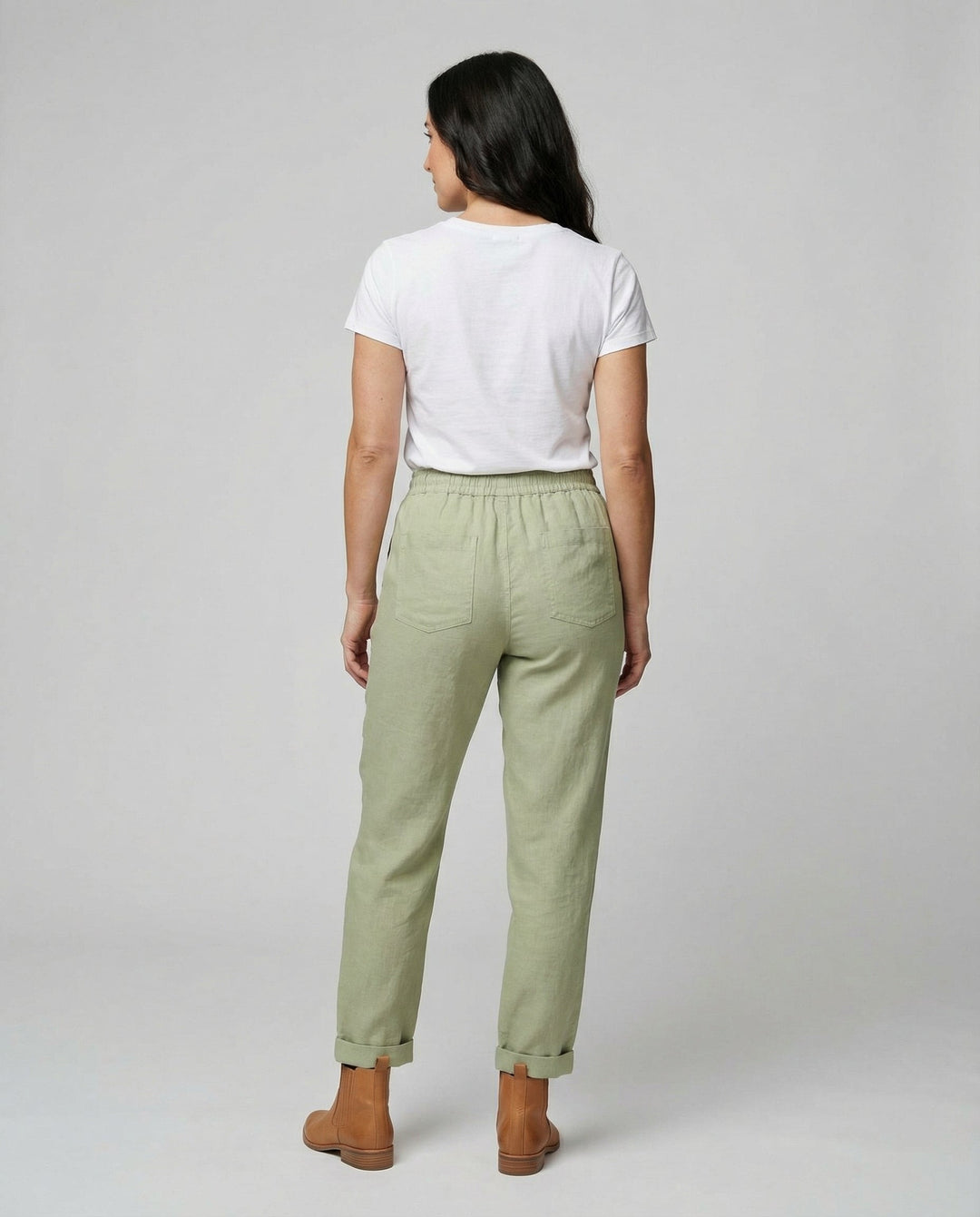 Seraphina | Lightweight & Breathable Summer Linen Trousers 3