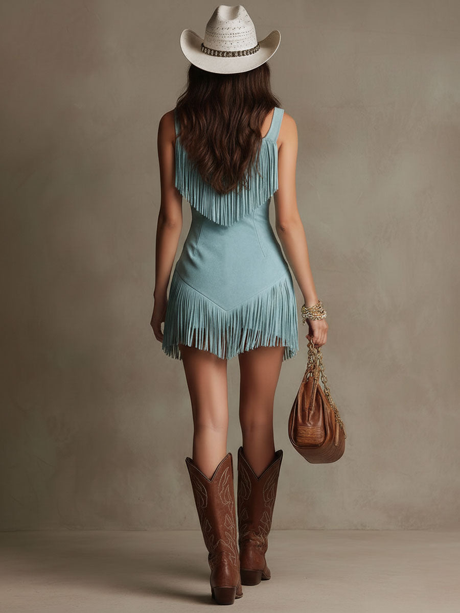 Seraphina | Playful And Elegant Sleeveless Mini Dress 2