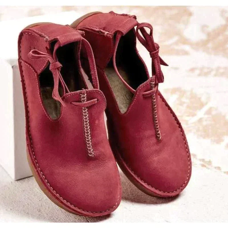Shannon | Sophisticated And Comfortable Lace-Up Flat Shoes 3