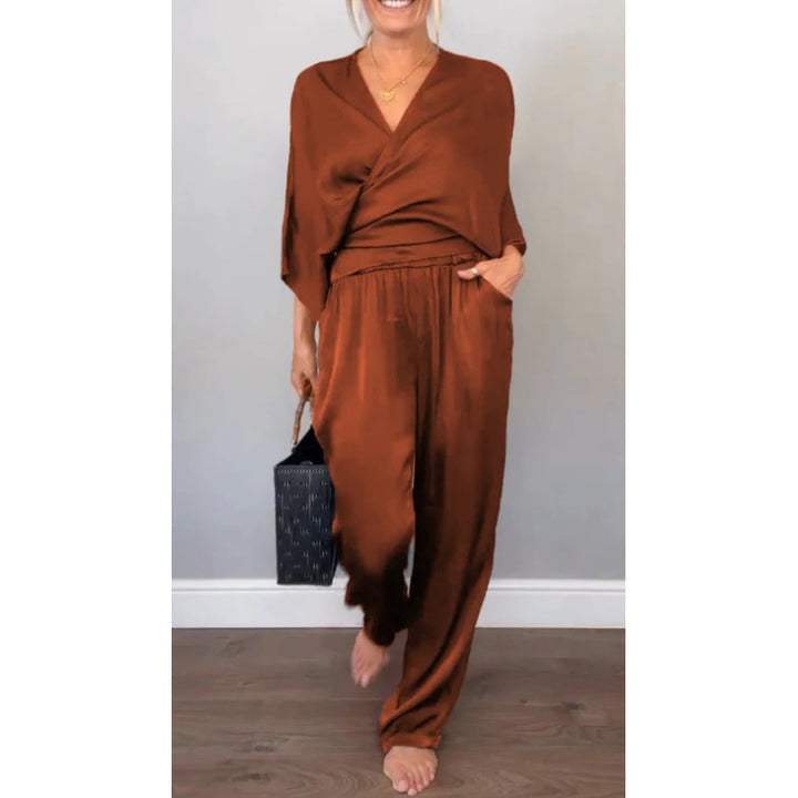 Sheila | Elegant & Comfortable Women’s Loungewear Two Piece Set 4