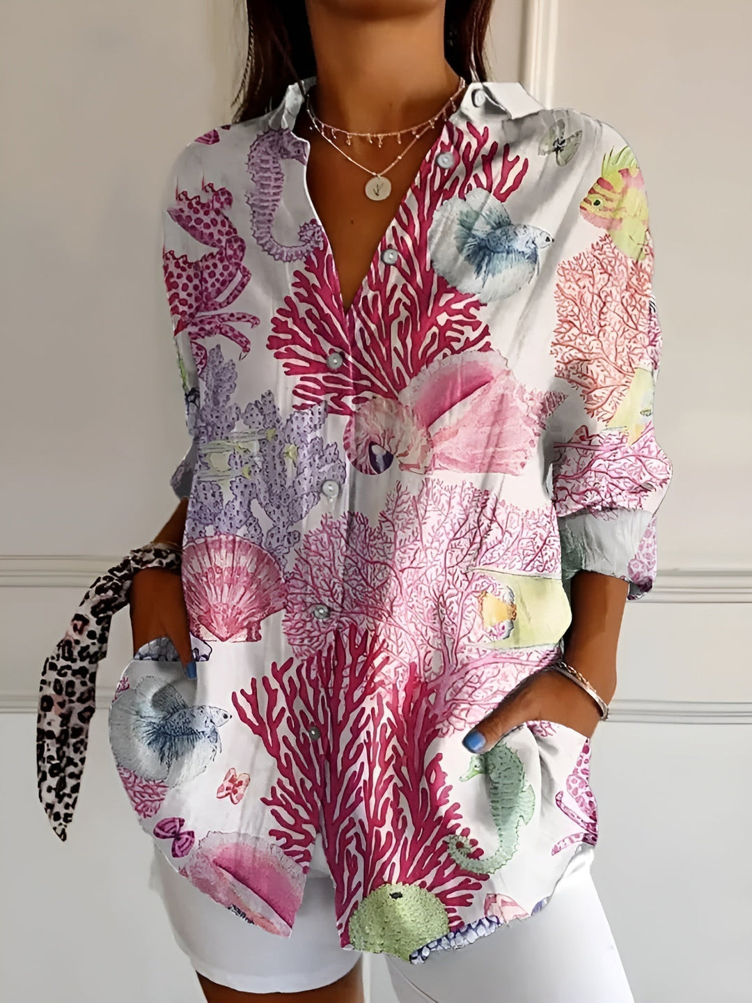 Sienna | Casual and breathable women's shirt 0