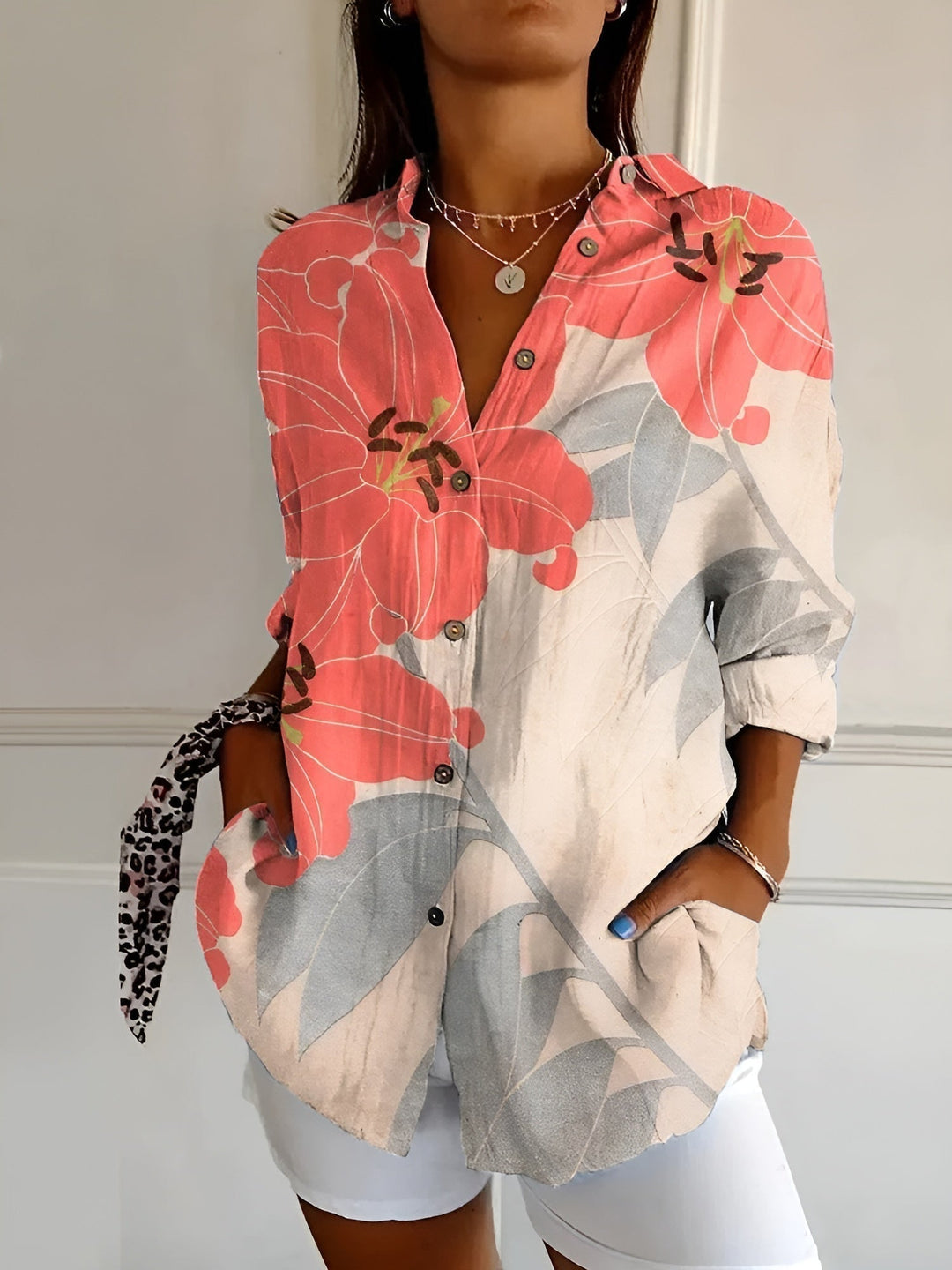 Sienna | Casual and breathable women's shirt 6