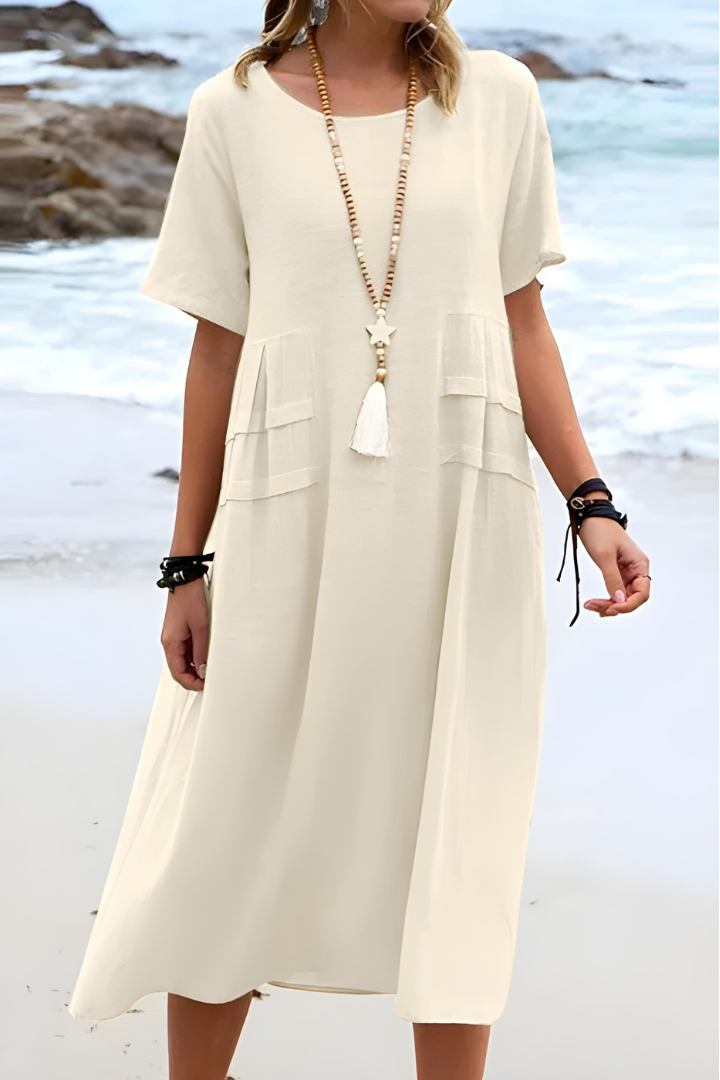 Sienna | Comfortable Midi Dress for Women 0