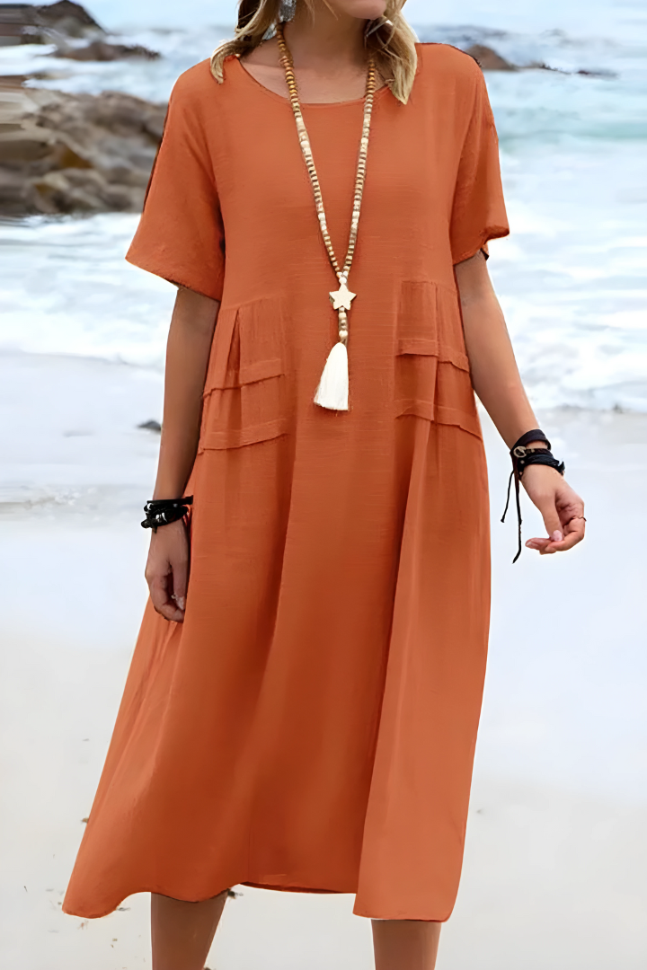 Sienna | Comfortable Midi Dress for Women 2