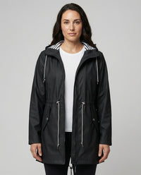 Avery | Cappotto impermeabile con cappuccio da donna