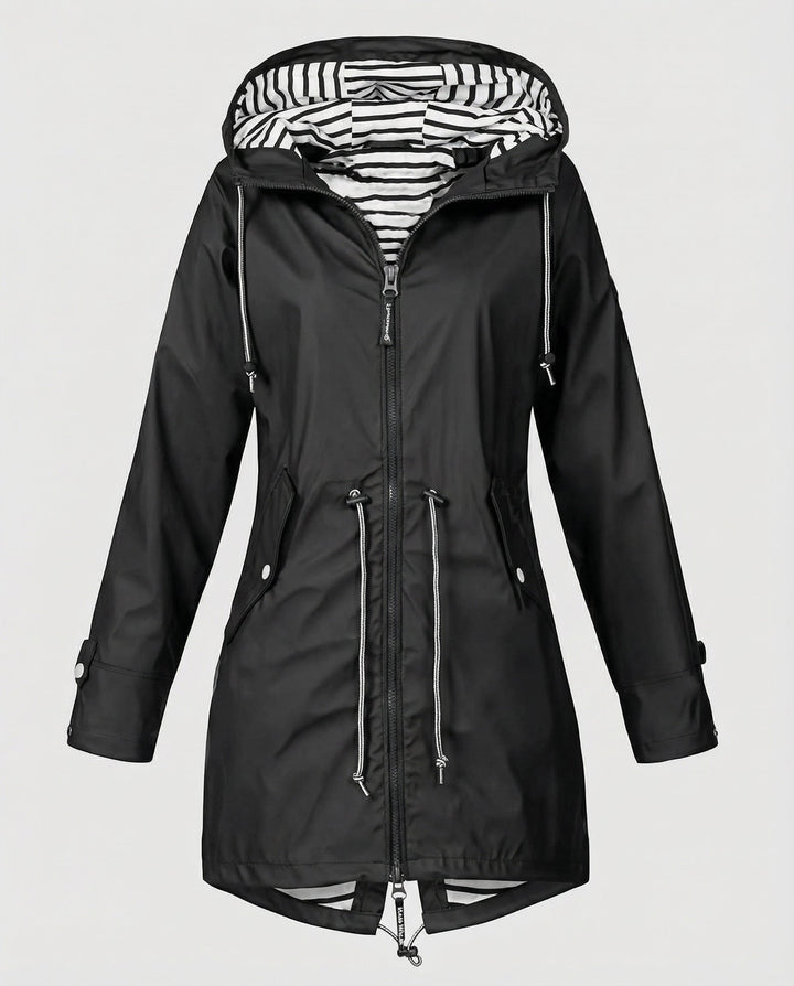 Sienna | Lightweight & Weatherproof Women's Hooded Coat 2