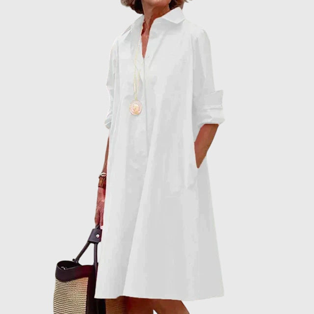 Sloane | Effortless Flowing Casual Dress With Pockets 3