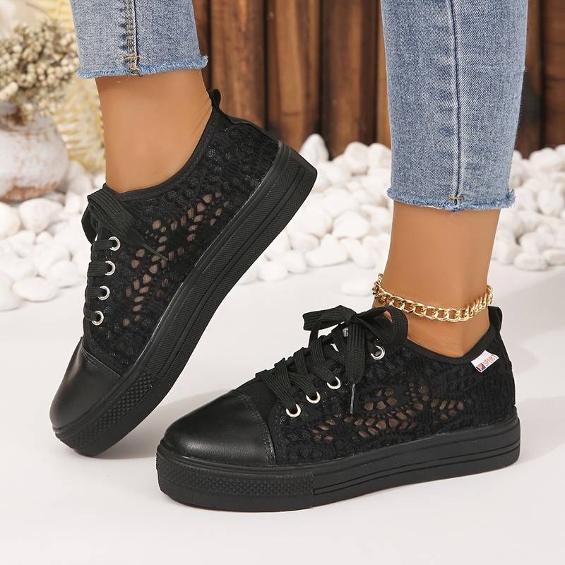 Sofia | Elegant And Breathable Lace Sneakers 0