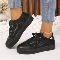 Aurélie | Elegante Spitzen-Sneaker