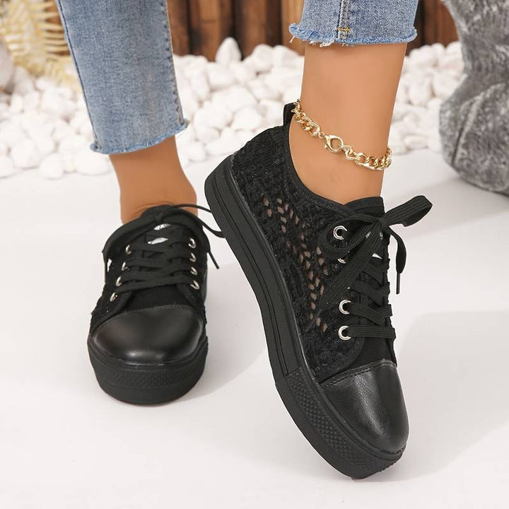 Sofia | Elegant And Breathable Lace Sneakers 1