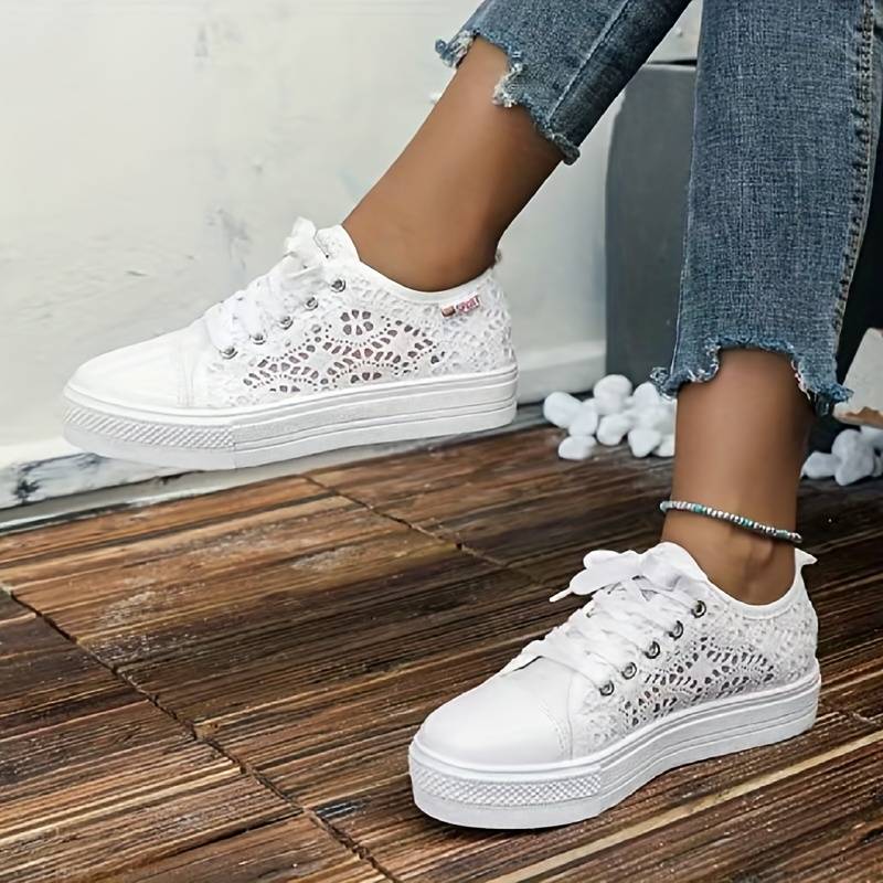 Sofia | Elegant And Breathable Lace Sneakers 4