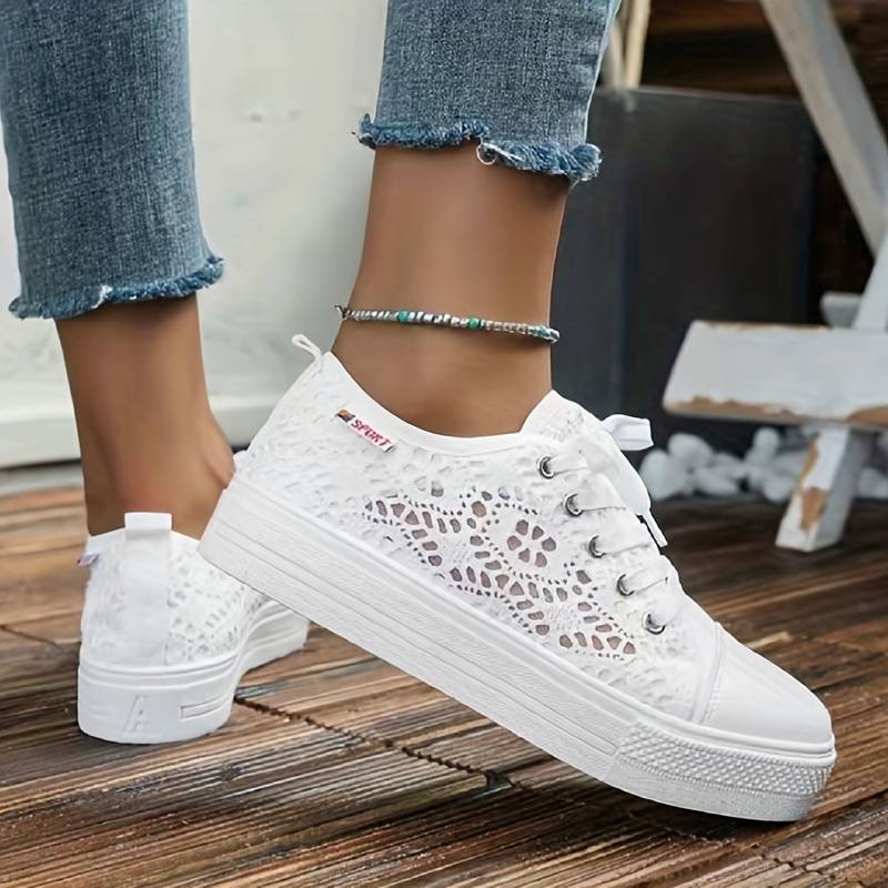 Sofia | Elegant And Breathable Lace Sneakers 5