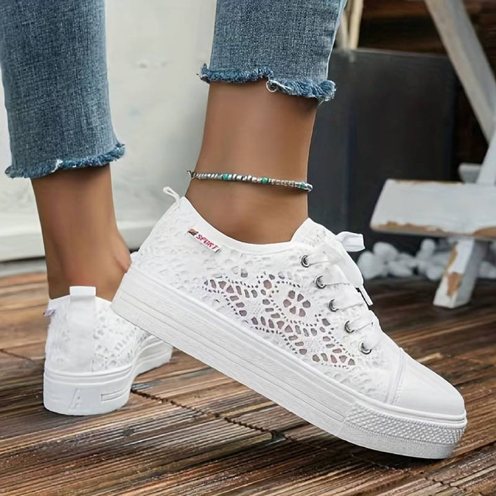 Sofia | Elegant And Breathable Lace Sneakers 5