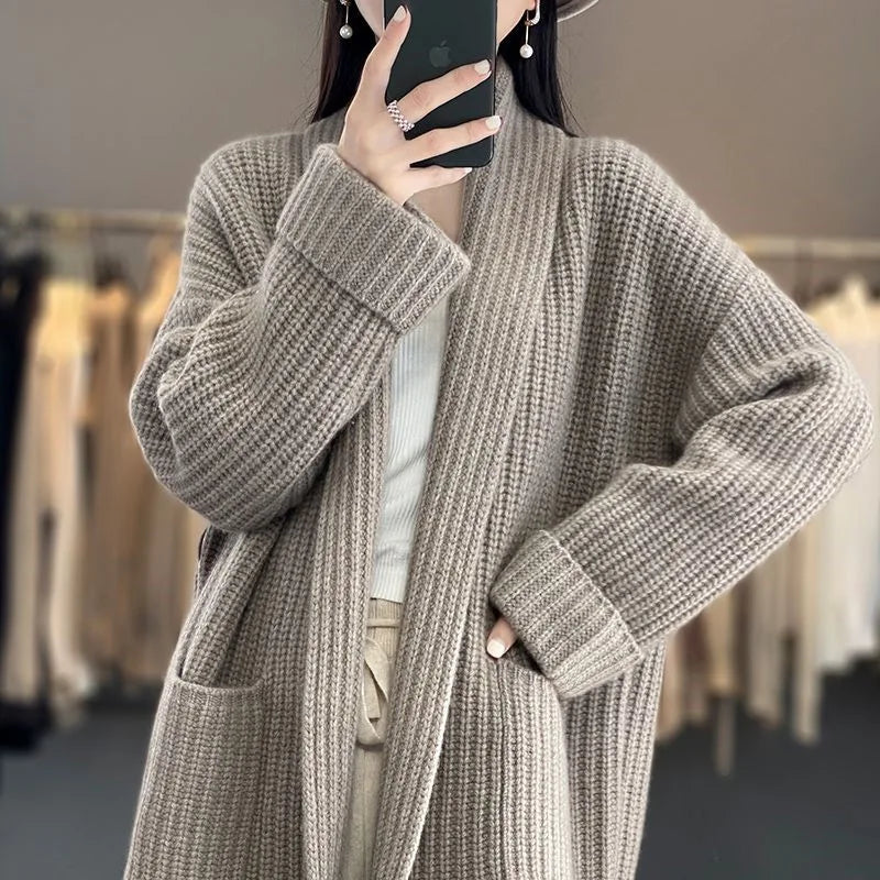 Soleil | Women's Cardigan Lightweight Loose Fit Knit Casual Layering 1