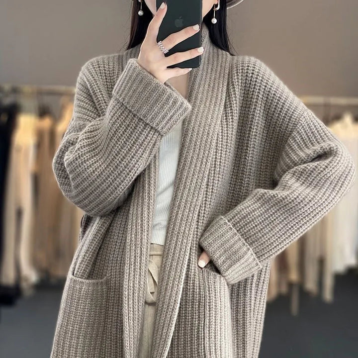 Soleil | Women's Cardigan Lightweight Loose Fit Knit Casual Layering 1
