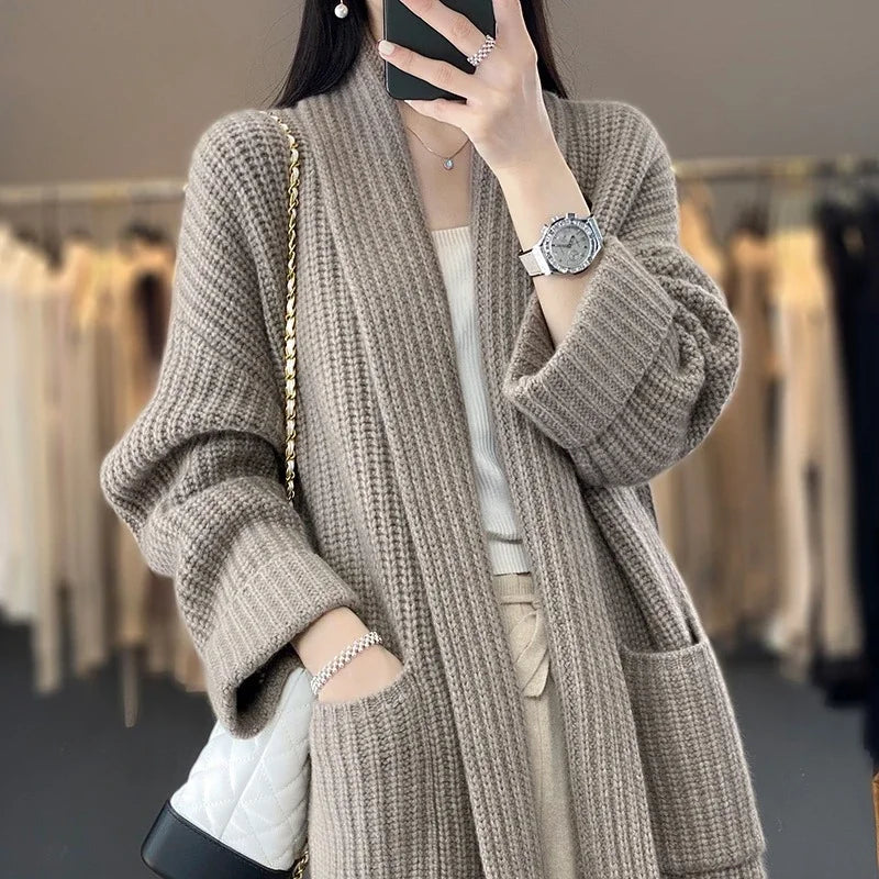 Soleil | Women's Cardigan Lightweight Loose Fit Knit Casual Layering 2