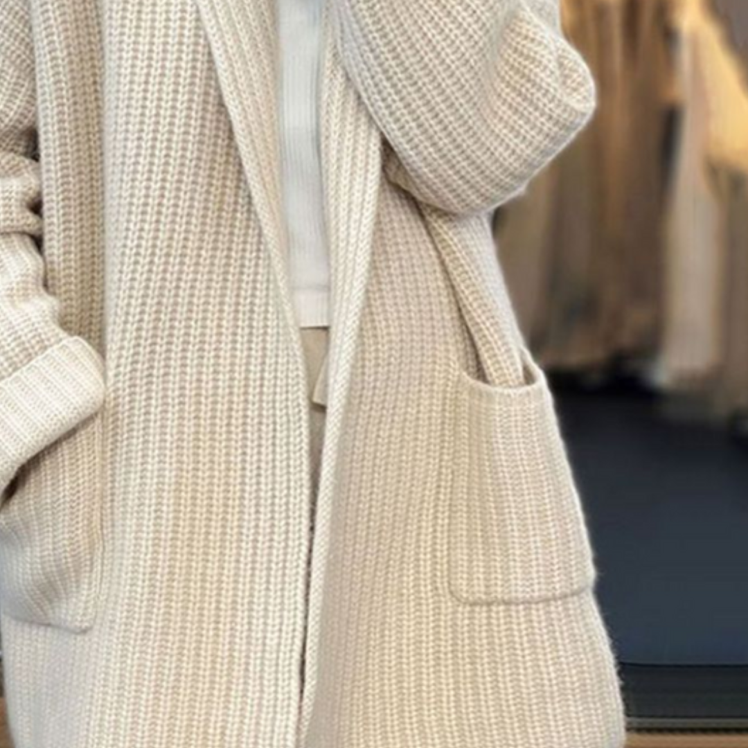 Soleil | Women's Cardigan Lightweight Loose Fit Knit Casual Layering 4