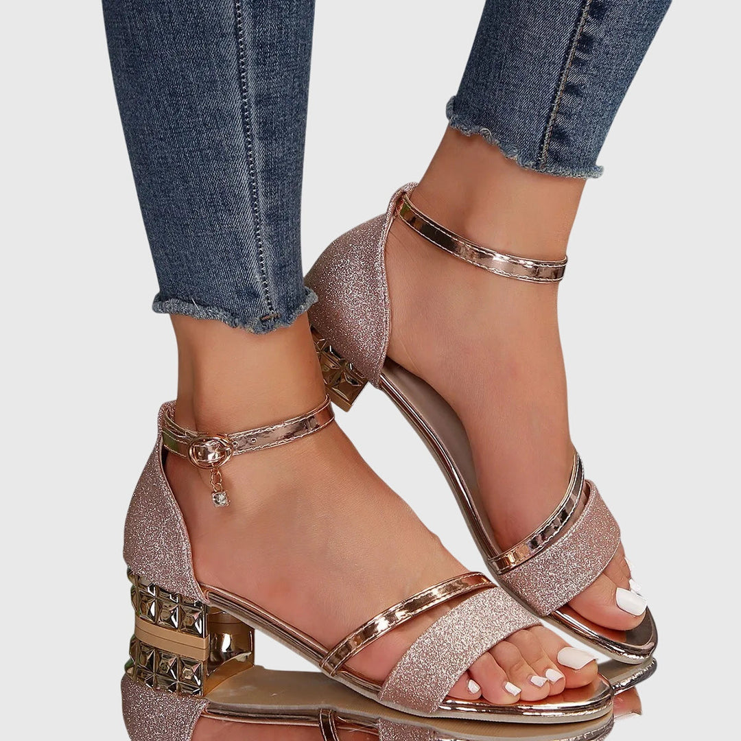 Sophia | Elegant And Supportive Orthopedic Heel Sandals 3