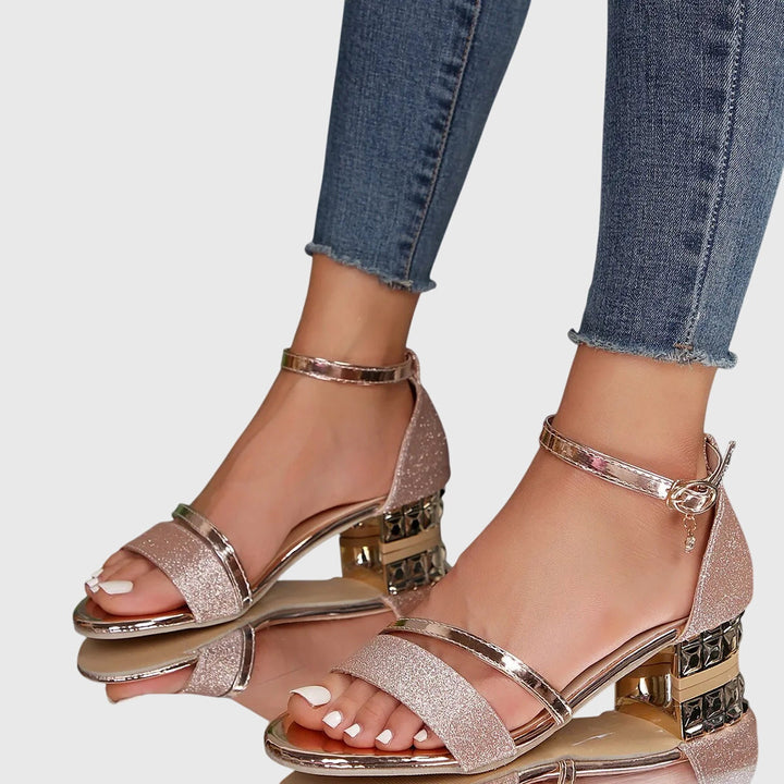 Sophia | Elegant And Supportive Orthopedic Heel Sandals 5