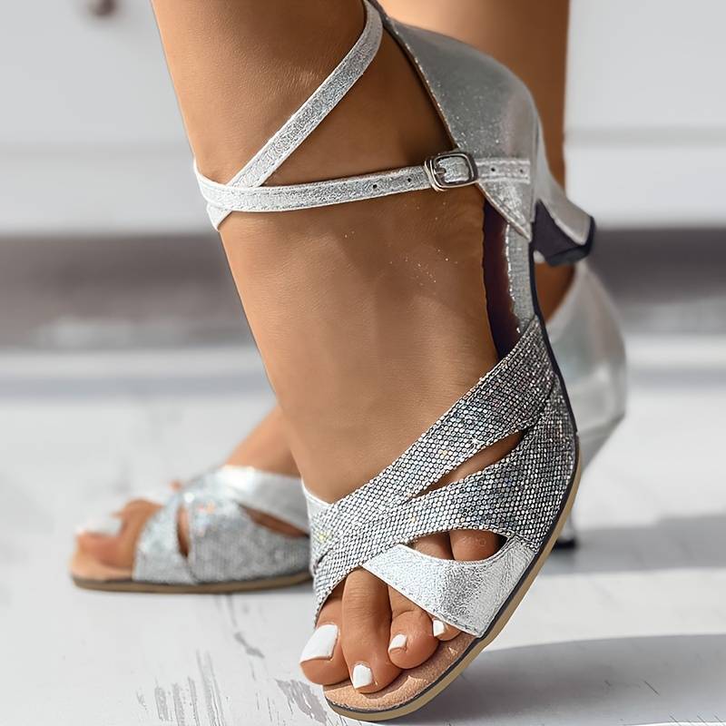Sophia | Elegant Glitter Stiletto High Heels 1