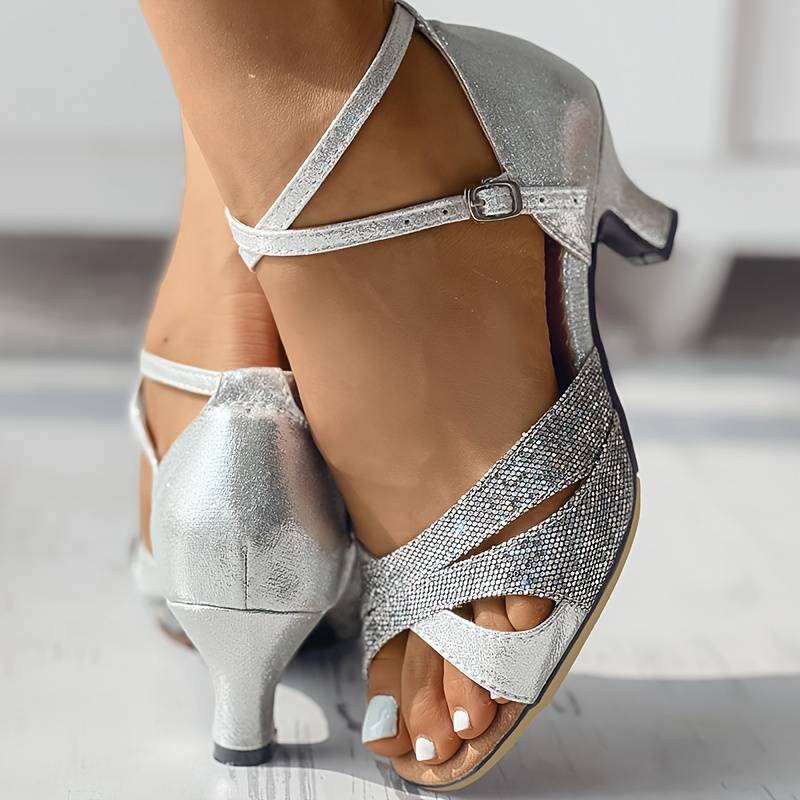 Sophia | Elegant Glitter Stiletto High Heels 3