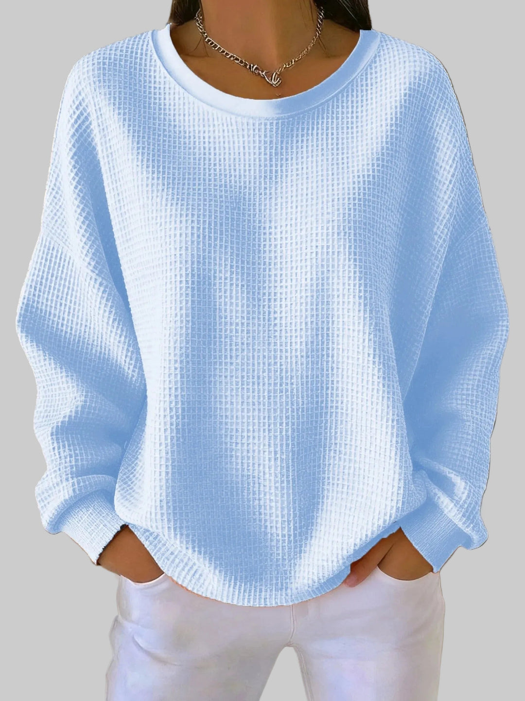 Sophie | Lightweight Textured Spring Sweater 9
