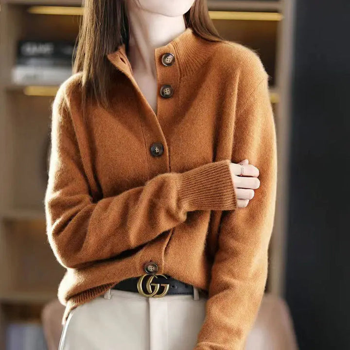 Sophie | Women's Cardigan – Elegant, Soft & Versatile Black Cardigan Sweater 3