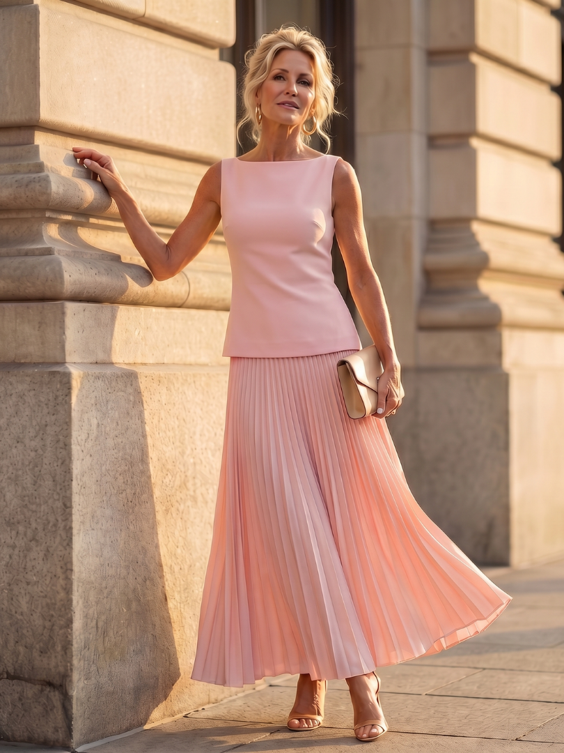 Susan | Elegant Two-Piece Set with Structured Bodice 6