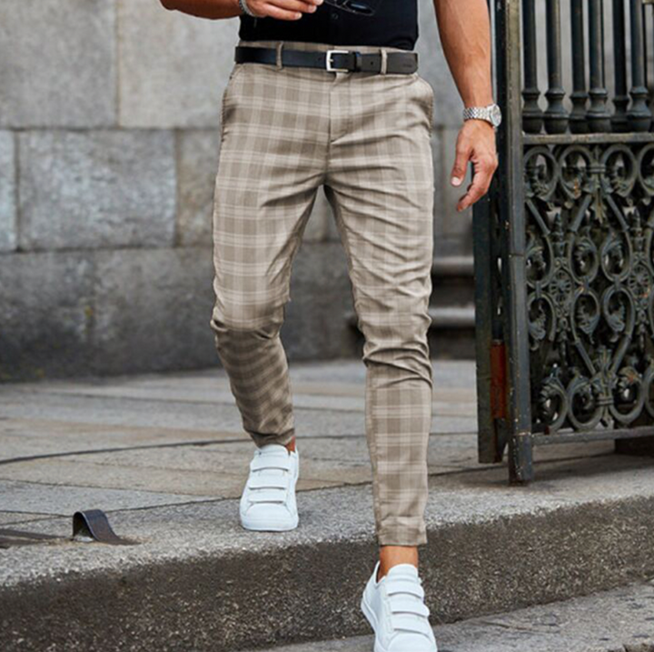 Sven | Men’s Trousers – Comfortable, Stylish & Versatile Checked Design 2