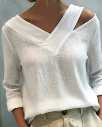 Avielle | Asymmetric Elegance Blouse