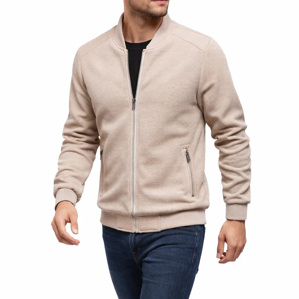 Theodoor | Fitted men's bomber jacket 0