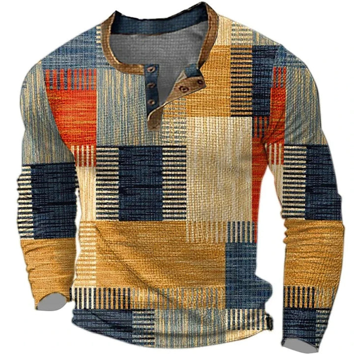 Thomas | Stylish patchwork T-shirt 0