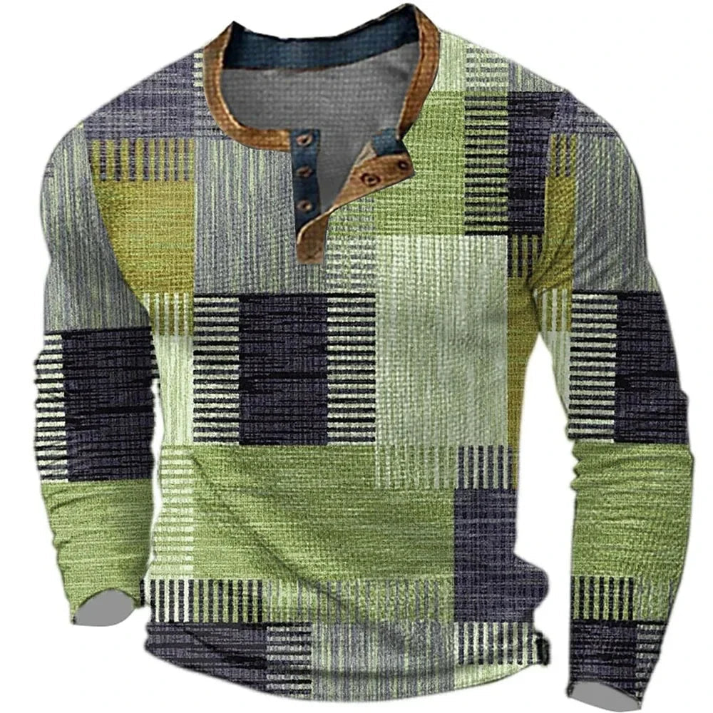 Thomas | Stylish patchwork T-shirt 2