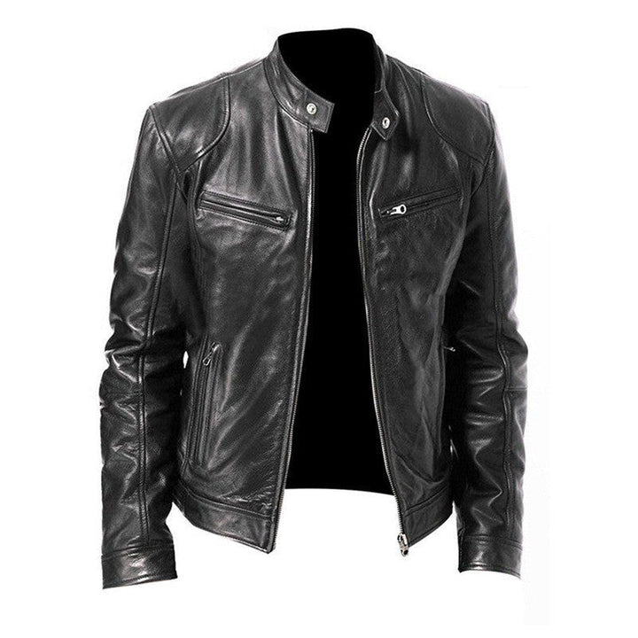 Timo | Black Leather Jacket Women – Elegant, Comfortable & Timeless Design 1