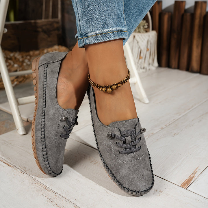 Tracy | Elegant Lace-Up Comfort Loafers 0