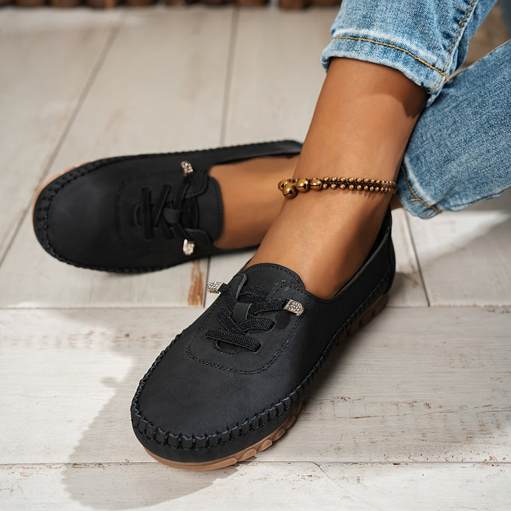 Tracy | Elegant Lace-Up Comfort Loafers 10
