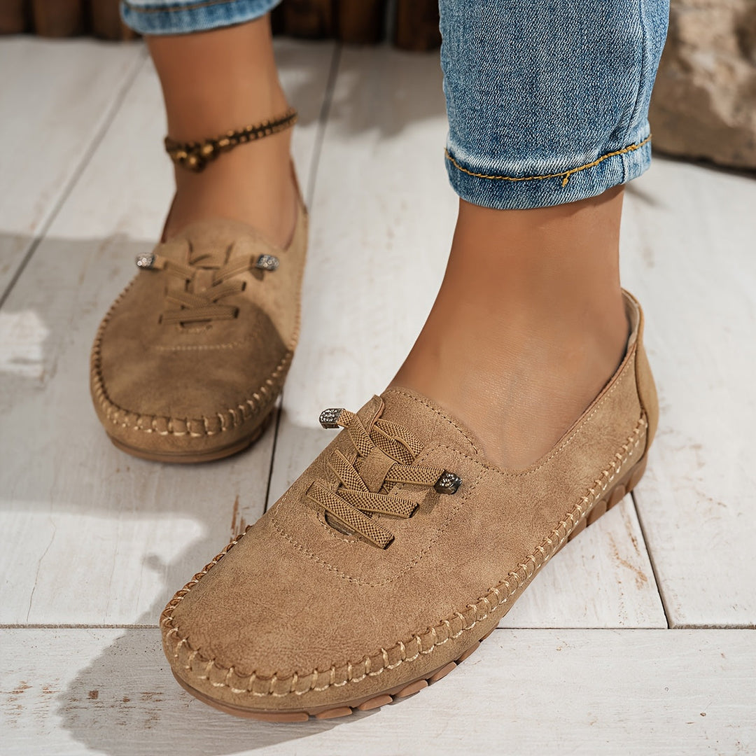 Tracy | Elegant Lace-Up Comfort Loafers 3
