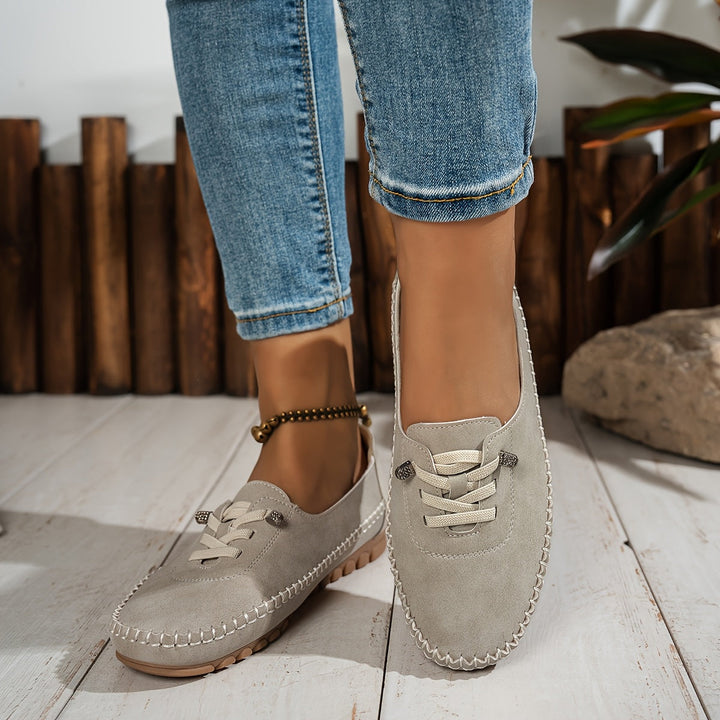 Tracy | Elegant Lace-Up Comfort Loafers 7