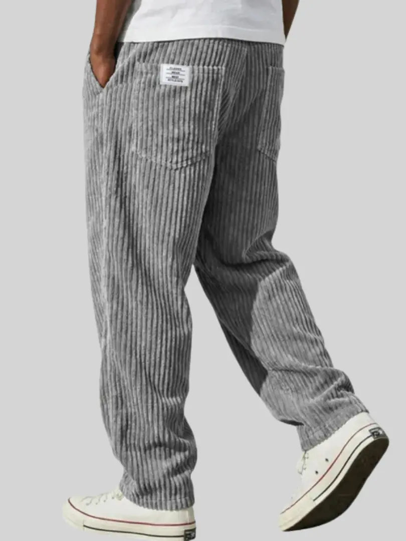 Trelix | Relaxed Fit Sophisticated Corduroy Trousers 0