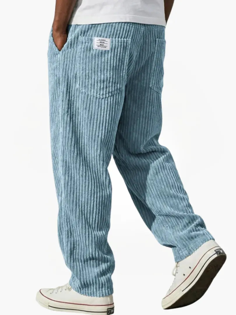 Trelix | Relaxed Fit Sophisticated Corduroy Trousers 4