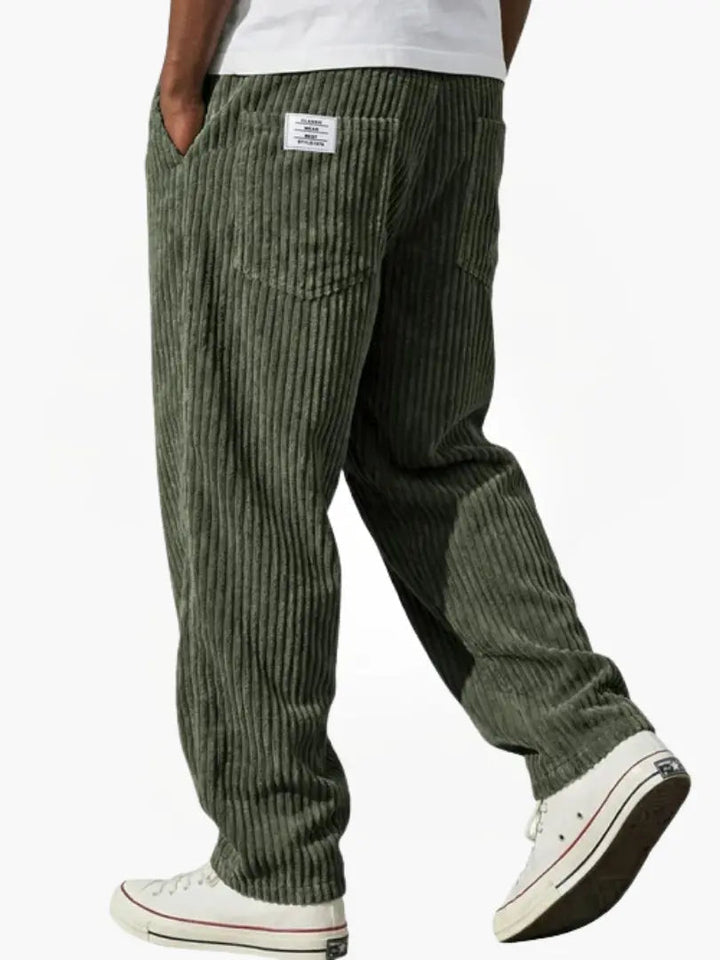 Trelix | Relaxed Fit Sophisticated Corduroy Trousers 8